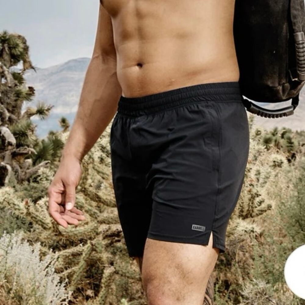 Barbell Apparel black Ranger Short linerless 5” size small